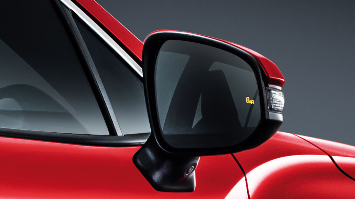 Gương chiếu hậu tích hợp công nghệ đèn báo rẽ