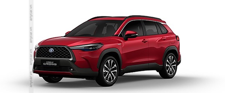 Toyota Cross m&agrave;u đỏ