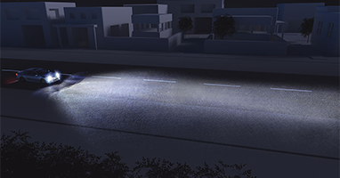 Đ&egrave;n chiếu xa tự động