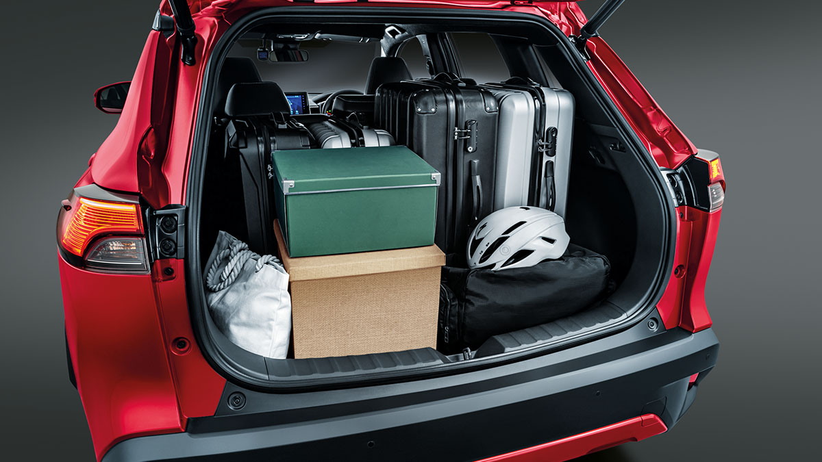 Khoang hành lý rộng rãi và nhiều tiện nghi