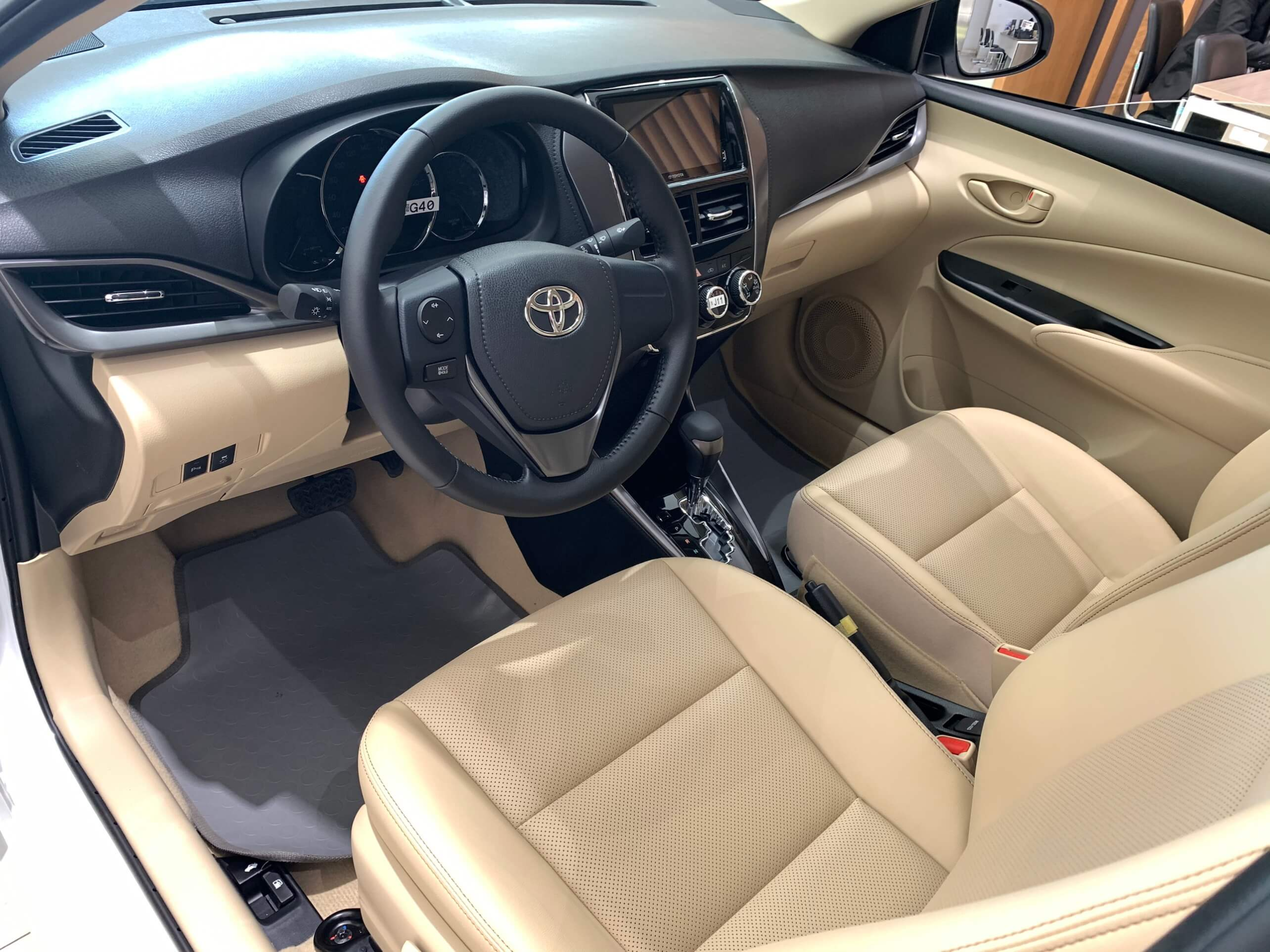 Thiết kế khoang nội thất xe Vios