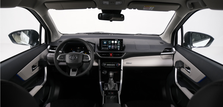 Khoang nội thất Toyota Veloz Cross 2023