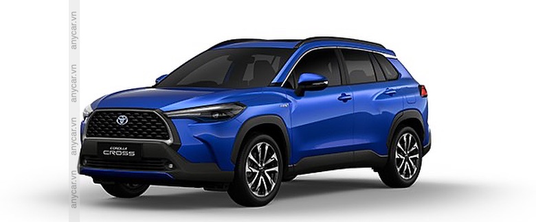 Toyota Cross m&agrave;u xanh nước biển