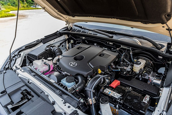 Động cơ xe Fortuner 2022