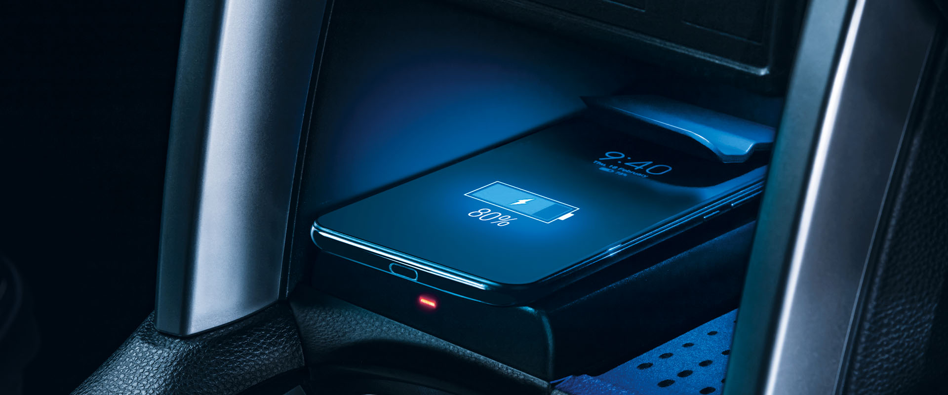 Trang bị sạc trên xe