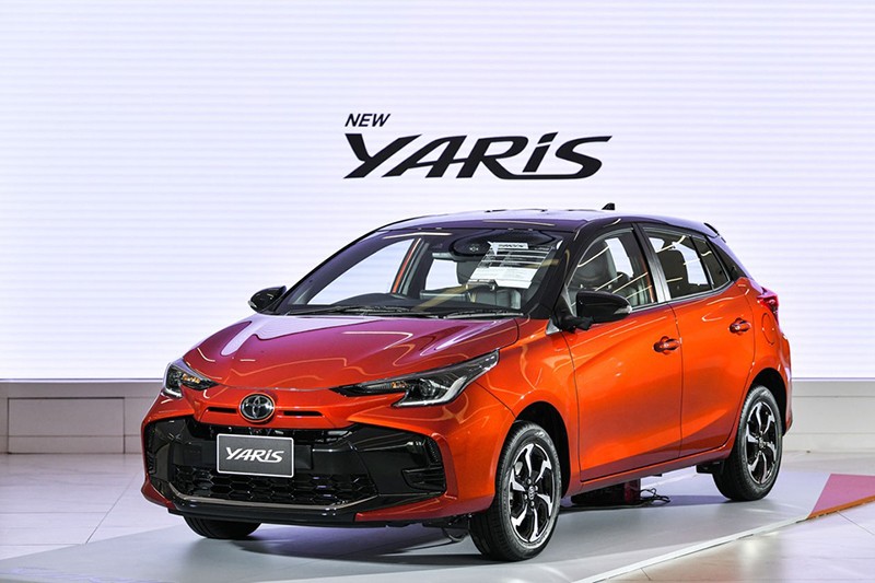 Toyota Yaris 2023 ra mắt tại Th&aacute;i Lan