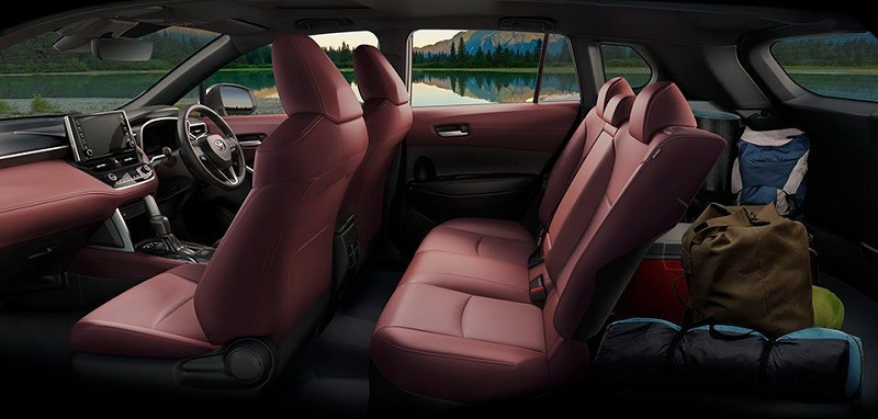 Thiết kế ghế ngồi Toyota Cross 2022