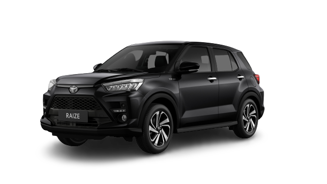 Toyota Raize m&agrave;u đen