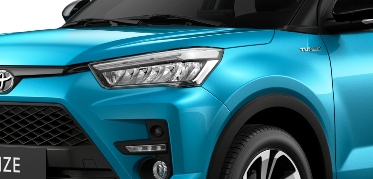 Đ&egrave;n sương m&ugrave; xe Toyota Raize