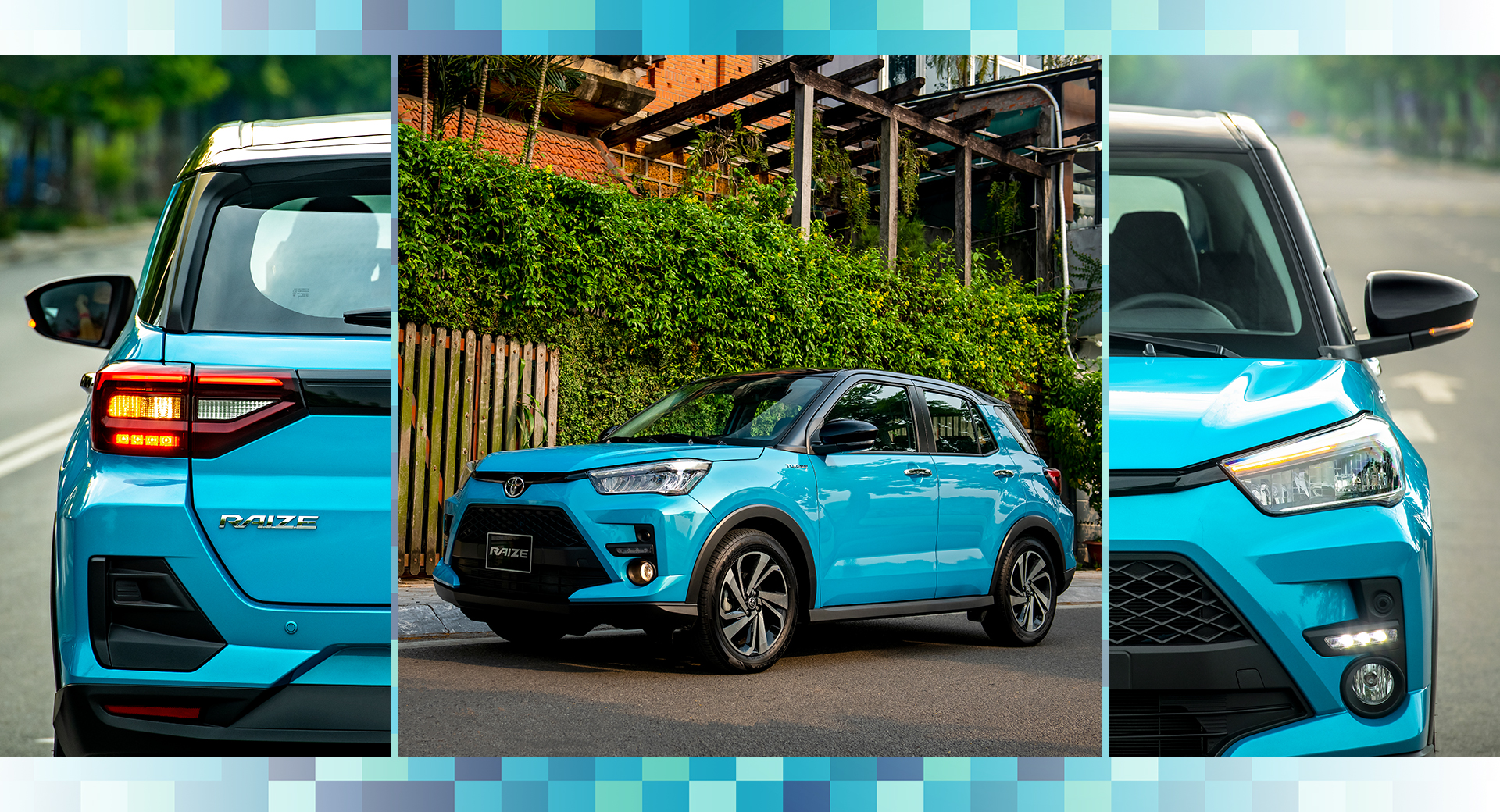 Toyota Raize 2022 thiết kế ngoại thất