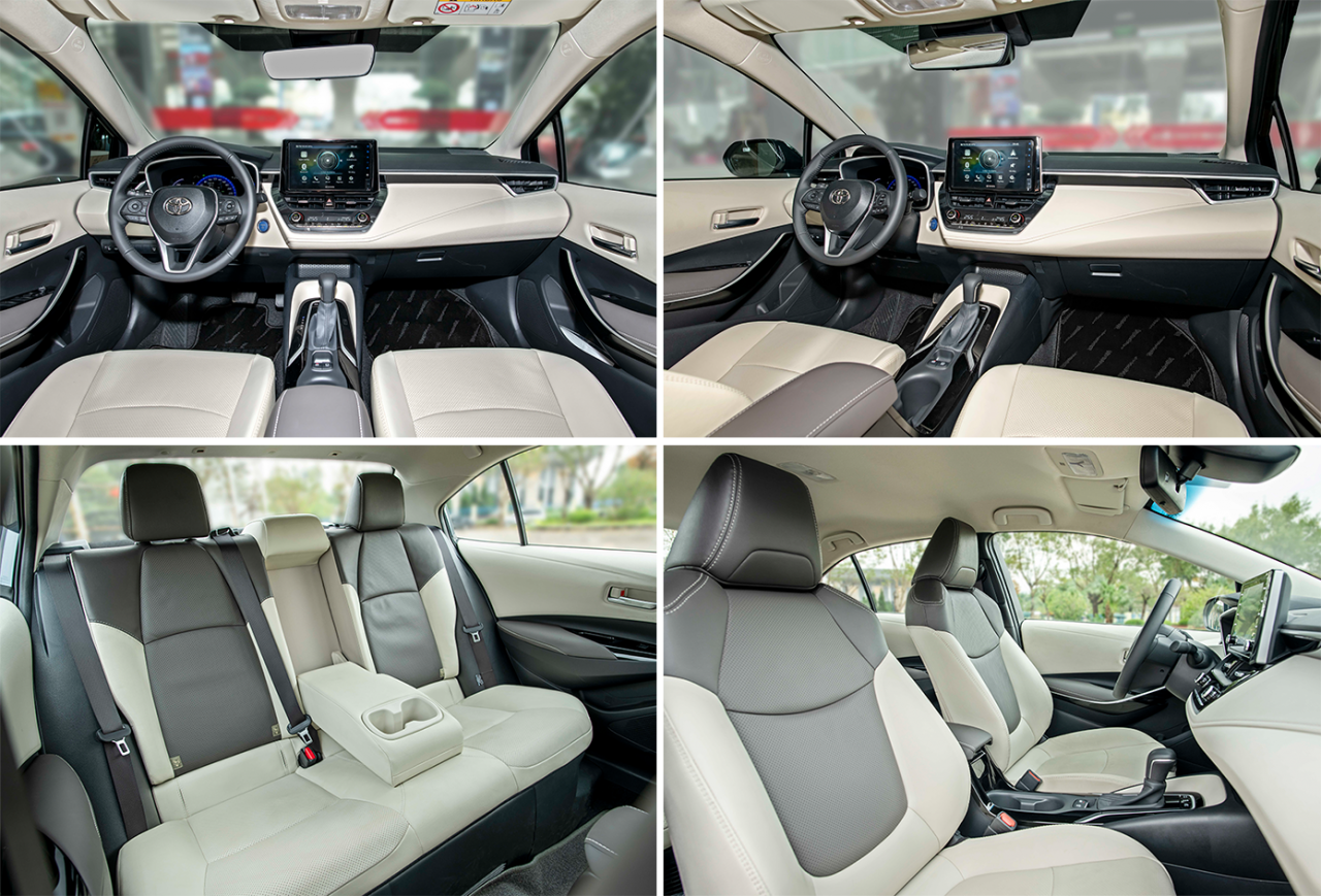 Nội thất Toyota Corola Altis 2023