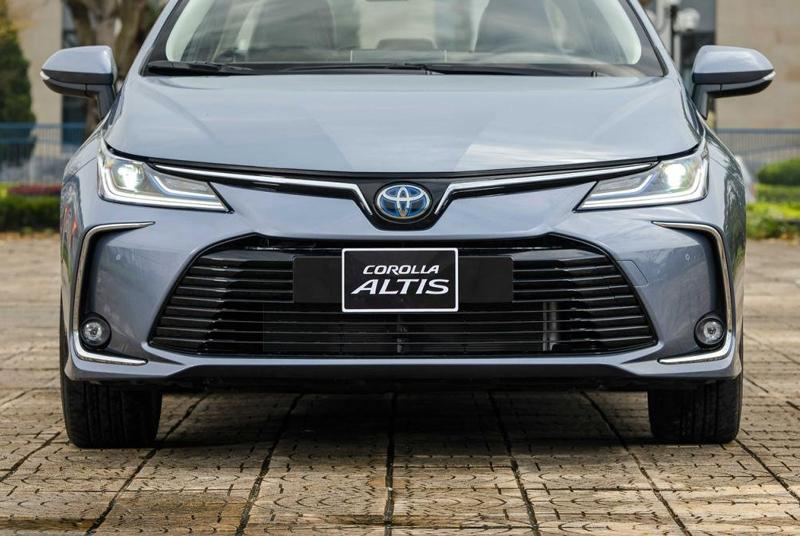 Thiết kế đầu xe Corolla Altis 2022