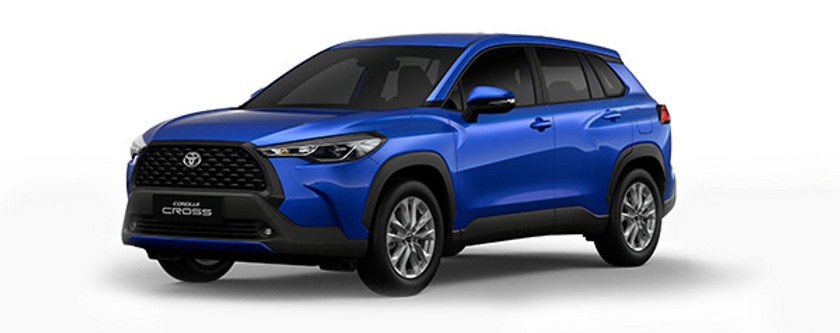 Toyota Corolla Cross 2022 m&agrave;u xanh