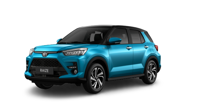 Toyota Raize m&agrave;u xanh đen