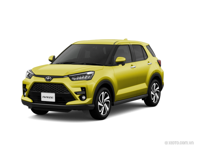 Toyota Raize m&agrave;u v&agrave;ng
