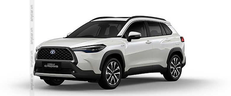 Toyota Cross trắng ngọc trai