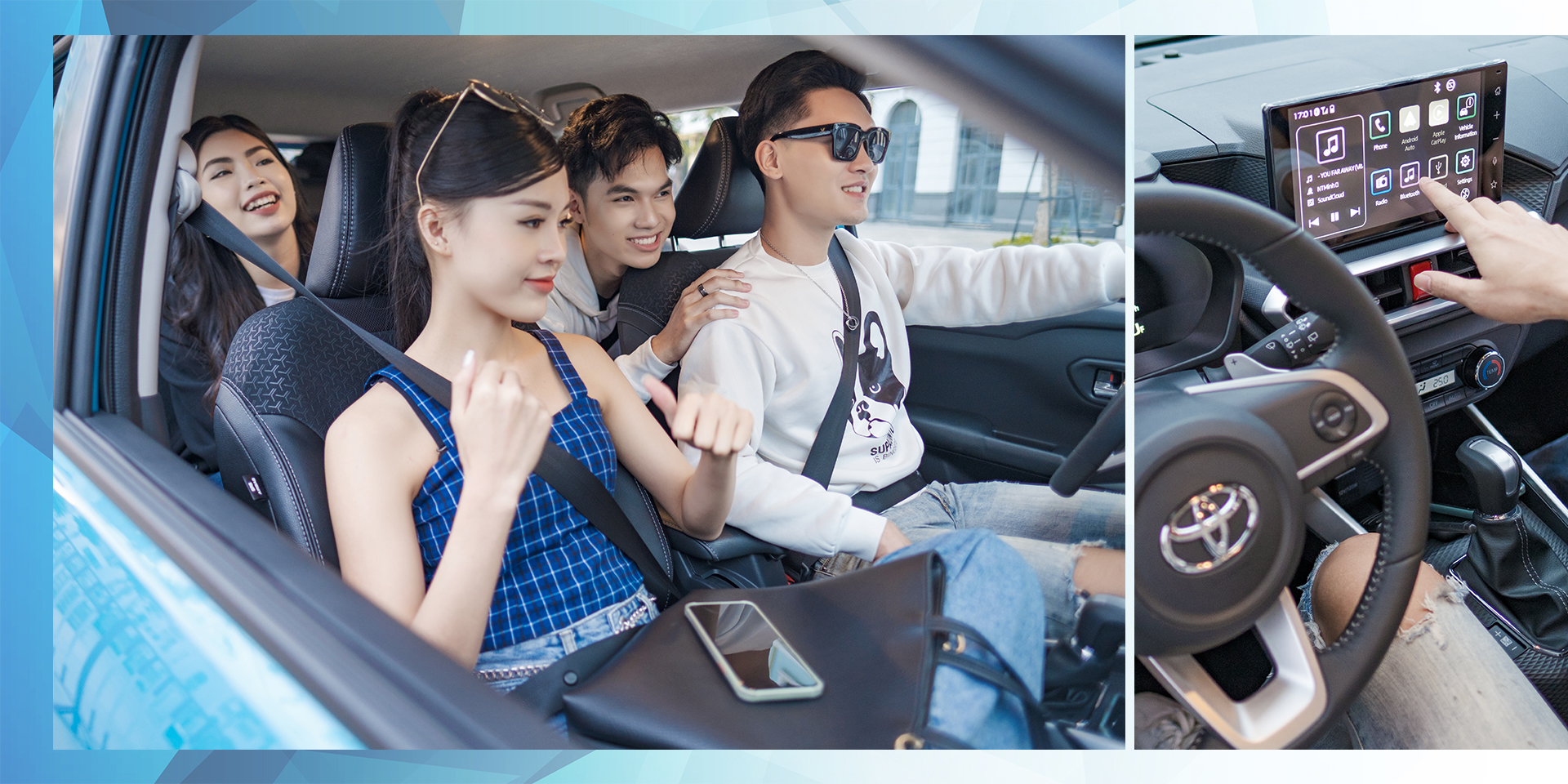 Vận h&agrave;nh xe Toyota Raize