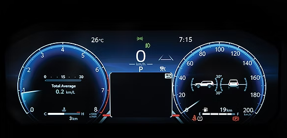 Cụm đồng hồ kĩ thuật số