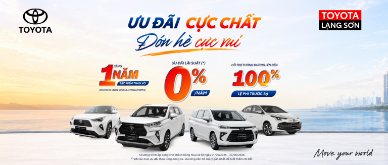 ƯU ĐÃI CỰC CHẤT – ĐÓN HÈ CỰC VUI CÙNG TOYOYA