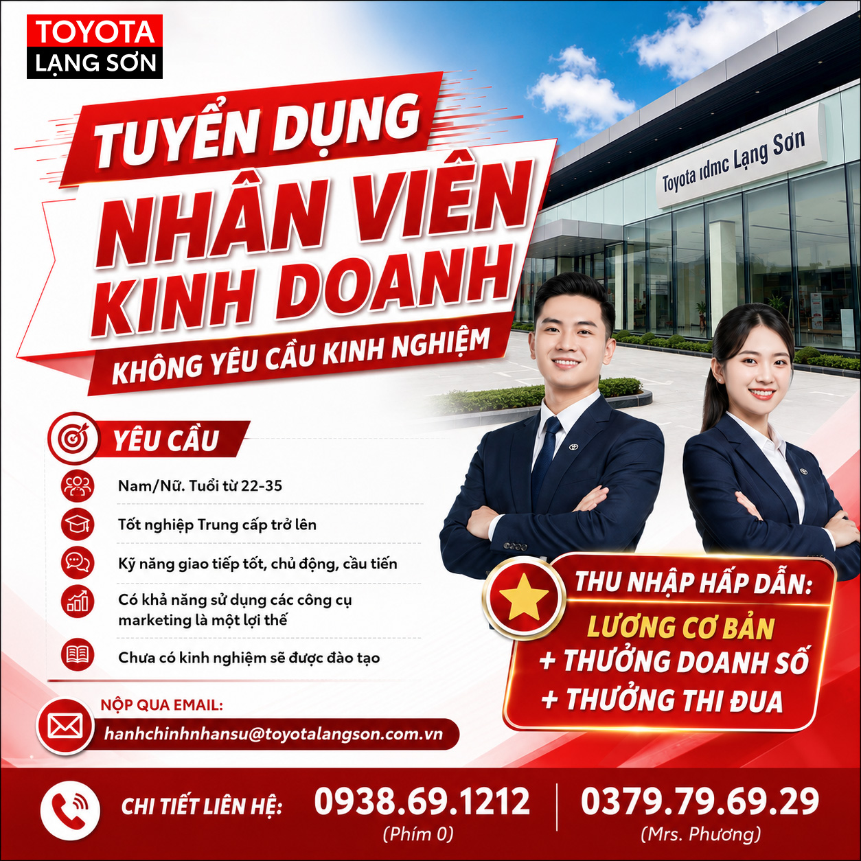 Tuyển dụng nhân viên kinh doanh