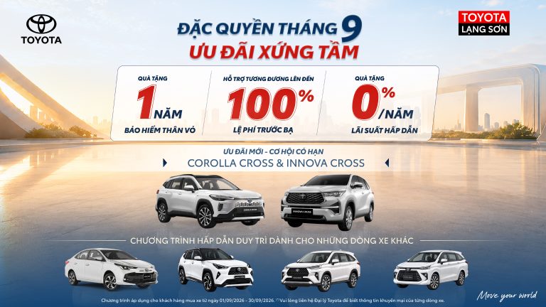 THÁNG 9 BÙNG NỔ – ƯU ĐÃI ĐẶC BIỆT, THỜI GIAN CÓ HẠN