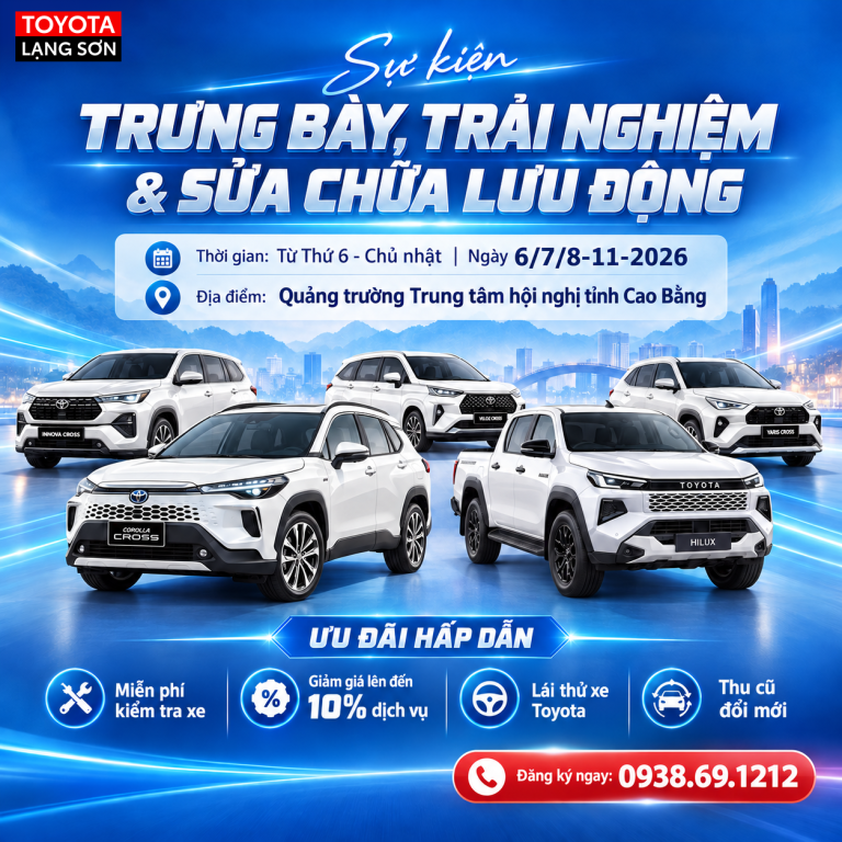 SỰ KIỆN LÁI THỬ & SỬA CHỮA LƯU ĐỘNG TẠI CAO BẰNG